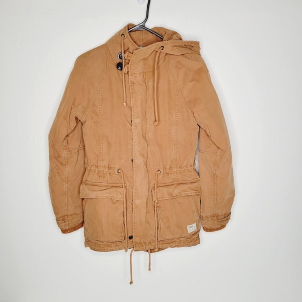 Aritzia Tan Hooded Jacket